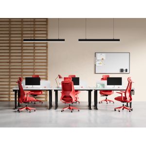 Lift Chair Modern Design High Back Swivel Office Chair for Staff and Manager in