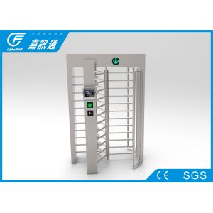 Fingerprint Reconition Full Height Turnstile Security Customized For Amusement