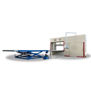 Polyurethane Rigid Foam Cnc Cutting Machine Vertical Revolving Contour