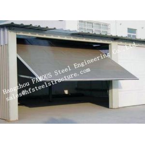 China Modern Aluminum Industrial Garage Doors Present Contemporary Elegance With Sleek Lines on sale