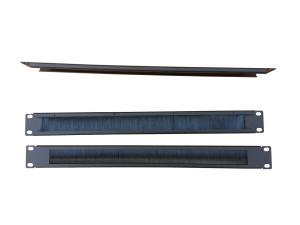 China 1U 19 Optical Patch Panel Network Patch Panel With Brush Server Rack For Cable Entry on sale