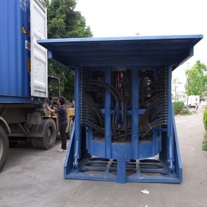 Medium Frequency Induction Smelting Furnace for Steel / Iron / Aluminium