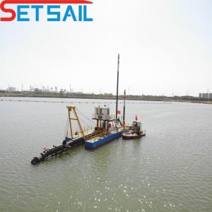 16 Inch Cutter Suction Dredging Machinery 8mm Deck Plate 500 Cubic Meter