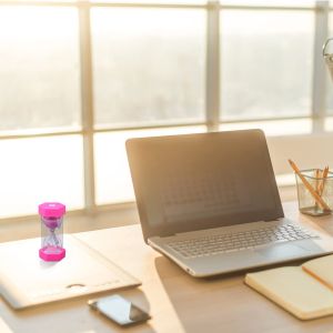 Kids Sand Timer Hourglass Plastic Hexagonal Hourglass Free Sample