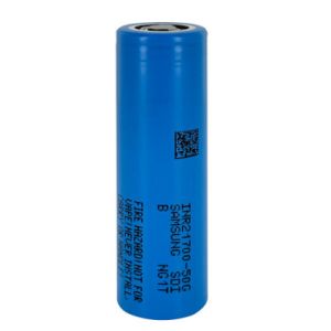 China Samsung 50G 21700 5000mAh 9.8A Battery 3.63V Lithium Ion Battery Cell INR21700-50G on sale