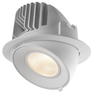 7W LED Recessed Downlight Waterproof Directional Downlights 140 * 140mm