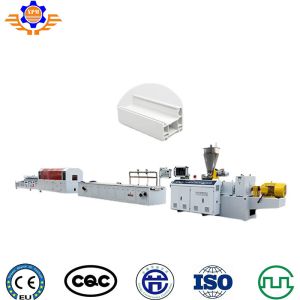 Cheap 300mm Pvc Profile Extrusion Machine With Conical Double Screw Plastic Extruder for sale