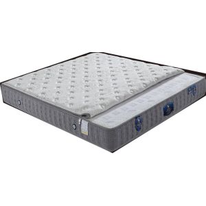 Roll Up Visco Elastic Memory Foam Mattress With Detachable Zipper Cover