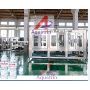 6000Bph 500ml Liquid Filling Equipment Water Capping Filling Machine 3.5KW