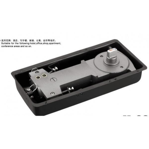 Quality Adjustable speed glass / wooden door double action floor spring Closer for 130KG wholesale