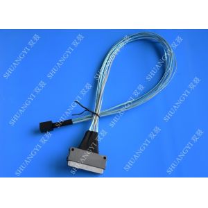 SFF 8087 To SFF 8484 Internal SAS Cable Speed 10Gb Silver Plated Copper