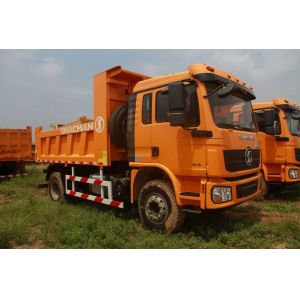 180hp Light Dump Truck SHACMAN L3000 4X2 Euroll White Dump Truck