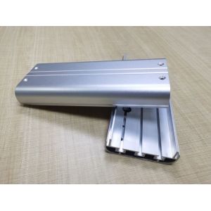 White Polishing Aluminum Extrusion Parts Heatsink For Electronic Devices