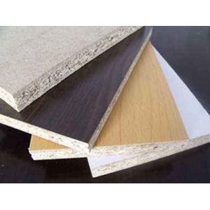 Base Wood Grain Melamine Particle Board / Industrial White Particle Board Sheets