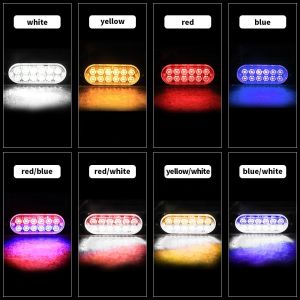 12pcs 36W Super Bright Grille LED Strobe Warning Lights