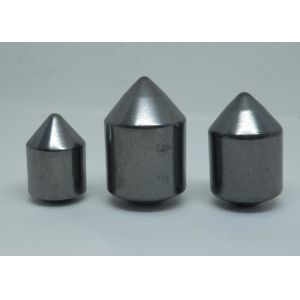 High Hardness Tungsten Carbide Buttons Cone Shaped For Rock Drilling