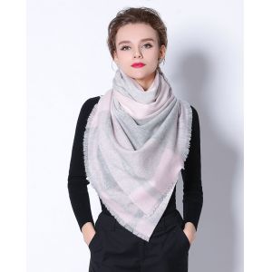 Wool Shawl Soft Scarf With Tassels .Summer Scarf For Office . Light-Minded