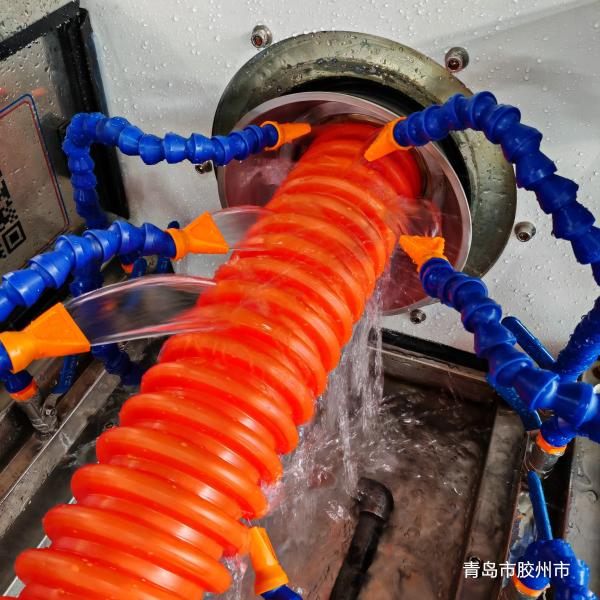 Advanced Spiral Pipe Extrusion Line For Pe Pipe Winding Machine 100m/roll Pipe