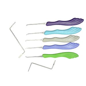 Mix Color Hook Lockpick 7pcs House Locksmith Tools For intermediate