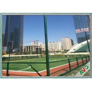 ISO9000 & ISO14000 Certification Artificial Football Grass Save Water , Gentle