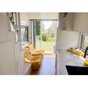 Towable Premade Tiny Homes On Trailer AS / US Light Steel Frame Kits