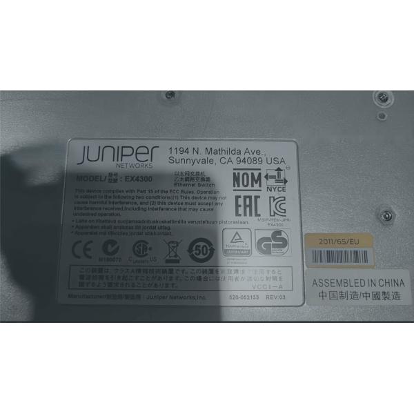 10/100/1000Mbps Juniper EX4300-24T Services Gateway Full-Duplex Half-Duplex