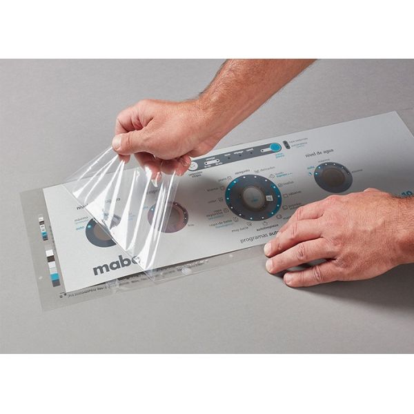 70 Micron Water Soluble PE Protective Film for Matte Metal and Paint Sheet with 1240MM*200M/100M Rolls