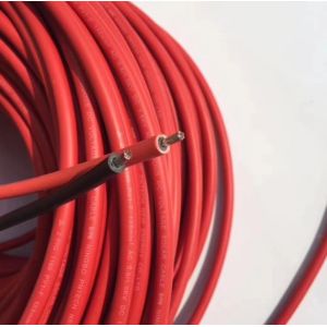 Buy cheap Low Voltage 1 copper core XLPE sheathed Solar Cable PV Wire Cable 4 SQMM from wholesalers