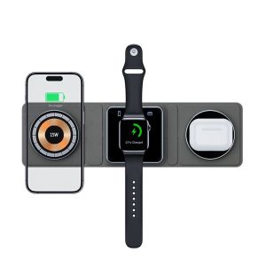 Cheap USB-C Input Port Wireless Charging Pad With 2W Max Watch Charging Power for sale