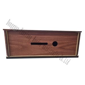 Wooden Money Box with Saving Targets, Wooden Savings Box Coin Money Savings Box