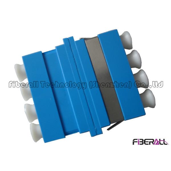 Quality Quadplex Fiber Optical Adapter , LC To LC Fiber Adapter With 4 Channels wholesale