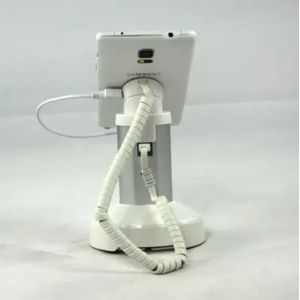 COMER tablet pad mini counter stand with alarm sensor and charging cable for