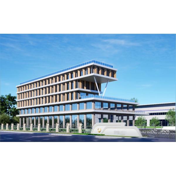 Lightweight Steel Structure Office Building Prefabricated For Industrial / Commercial