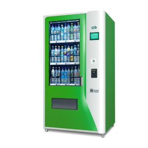 Cheap Eco-friendly Bottle Reverse Vending Machine with Greenguard Remote Control Softwares and 500-800pack Storage Capacity for sale
