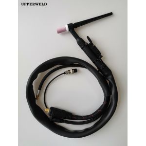 Customized Support OEM Black WP26 TIG Welding Torch with 4m Cable and Ceramic