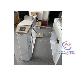 Electronic Attendance System ESD Gate Stainless Steel Revolving Tripod Turnstile