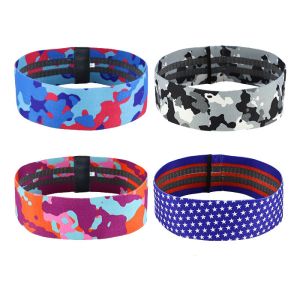 Circle Bodybuilding Resistance Band Colourful Adjustable Latex Booty Band