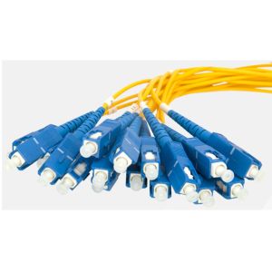 FTTH 1x16 Splitter Optical Fiber, fiber optic splitter box G657A1 / LSZH