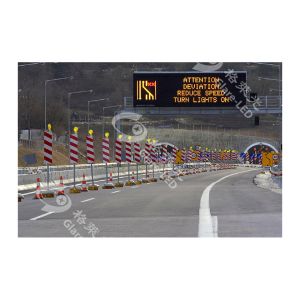 1R1G1B Pixel Composition LED Variable Message Sign with 250-300m Viewing