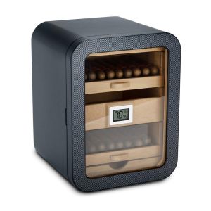 Cheap Custom High End Cigar Packaging Large Capacity Humidor Case for sale