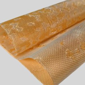 Glass Laminted Bronze Metal Textile Fabric 4000mm Max Width