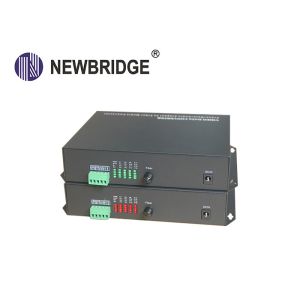 Fiber optical video converter 8ch video + 1 reverse data digital video fiber