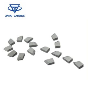 Cemented Carbide Saw Tips Easy To Brazed By Manual Brazing Or Automatic Welding