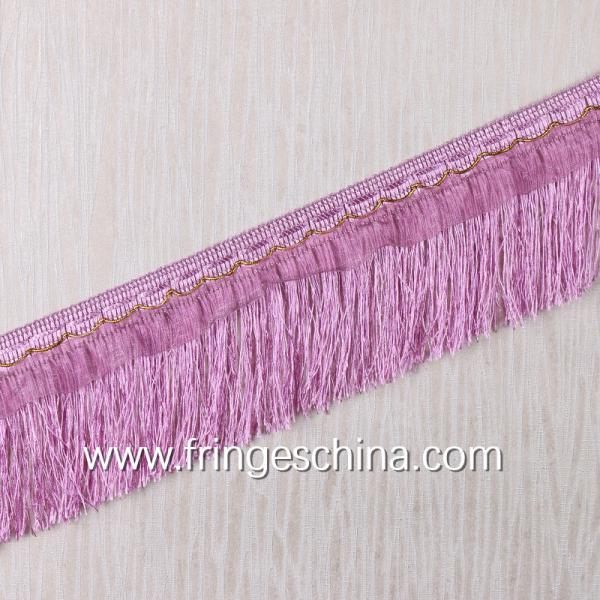 Quality Latest decorative OEM custom design tassel fringe for curtain cushion trimmings wholesale