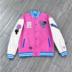 Custom Men's Wool Leather Varsity Jacket Vintage For Winter And Fall