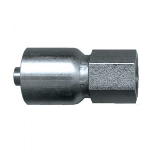 China Cr3 Plating SAE 100R1 Steel Hose Fittings Female Pipe Coupling on sale