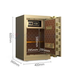 Semiconductor Fingerprint Safe Box Solid Steel For Office Security YB/N7-60