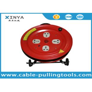 Cheap 220V or 380V Portable Electric Cable Reel With 30m Cable For Power Construction for sale
