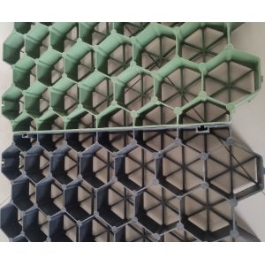 Villa Driveway Grid Stabilizing HDPE Plastic Hexagonal Grass Eco Grid Paver
