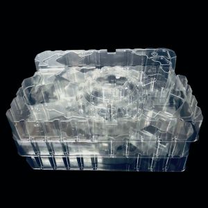 Transparent PET Plastic Packaging Blister Tray for Bearings Hardware Components